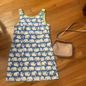 LILLY PULITZER Elephant Print Dress